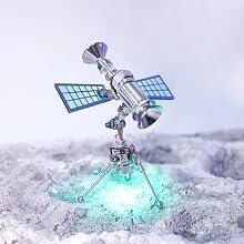 MOSTARLE Galaxy Explorer 3D LED Space Model Kit Desk Decor