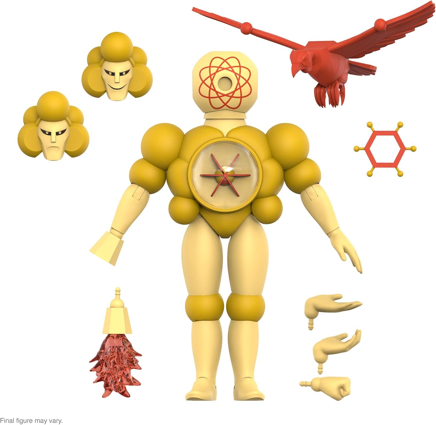 Super7 ULTIMATES! SilverHawks Steelwill (VAC Metal Toy Version) - 7" SilverHawks Action Figure with Accessories Classic Cartoon Collectibles - Image 5