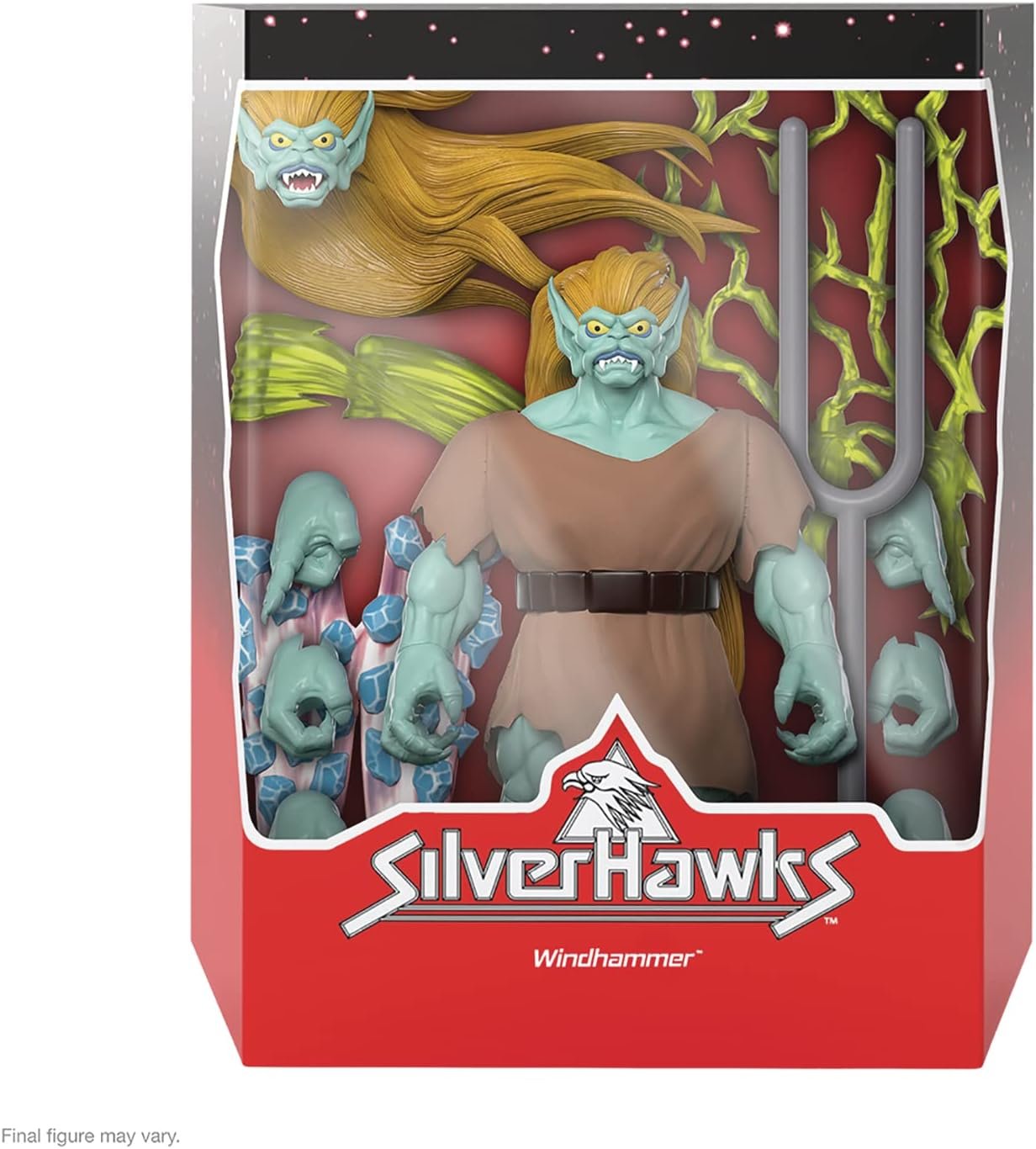 Super7 ULTIMATES! SilverHawks Steelwill (VAC Metal Toy Version) - 7" SilverHawks Action Figure with Accessories Classic Cartoon Collectibles - Image 8