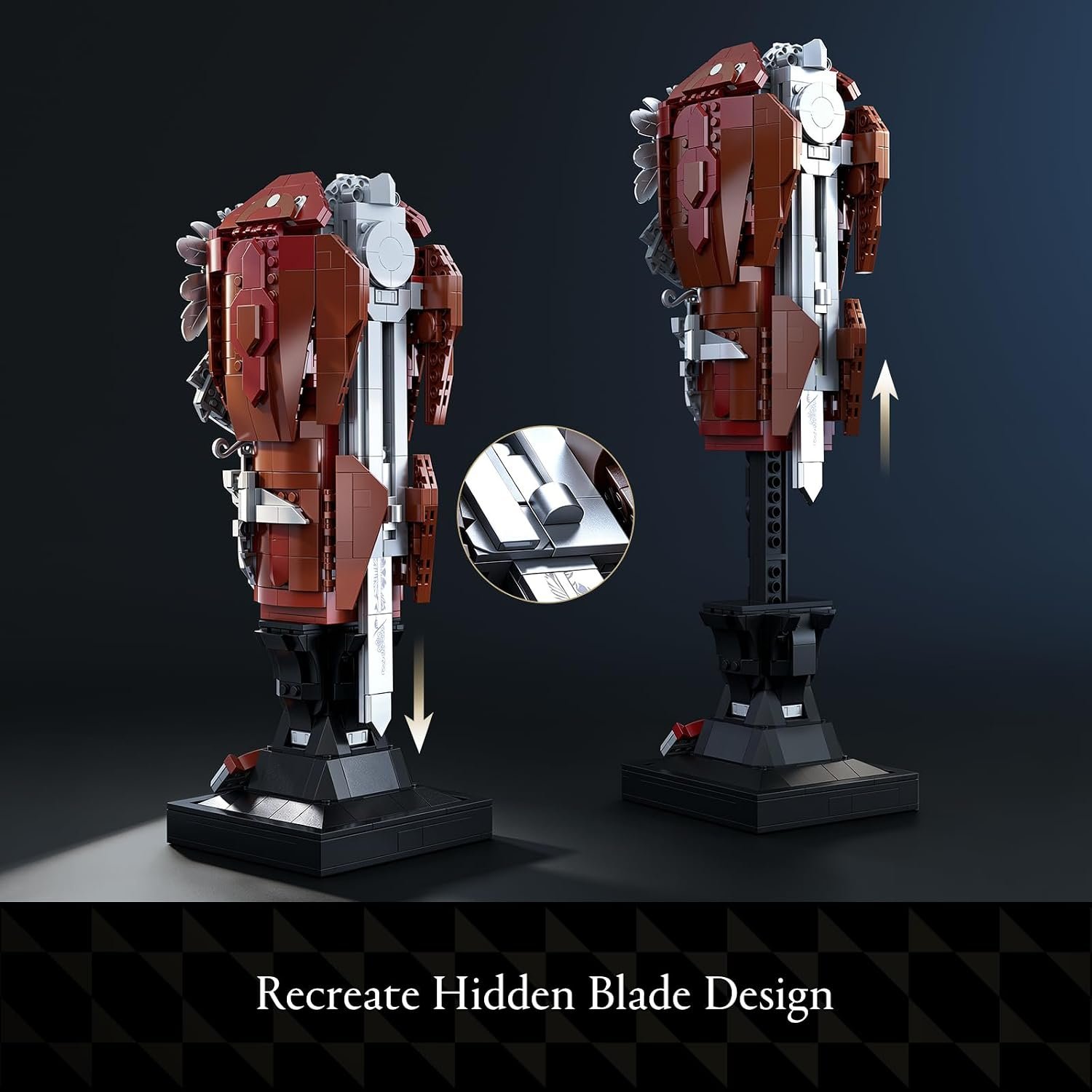 Wise Block Assassin's Creed II Ezio · Hidden Blade Building Block Set - Image 4